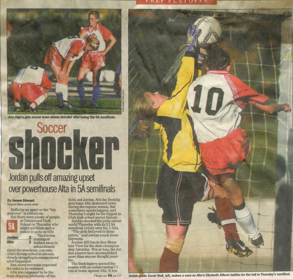 Soccer Shocker News Article